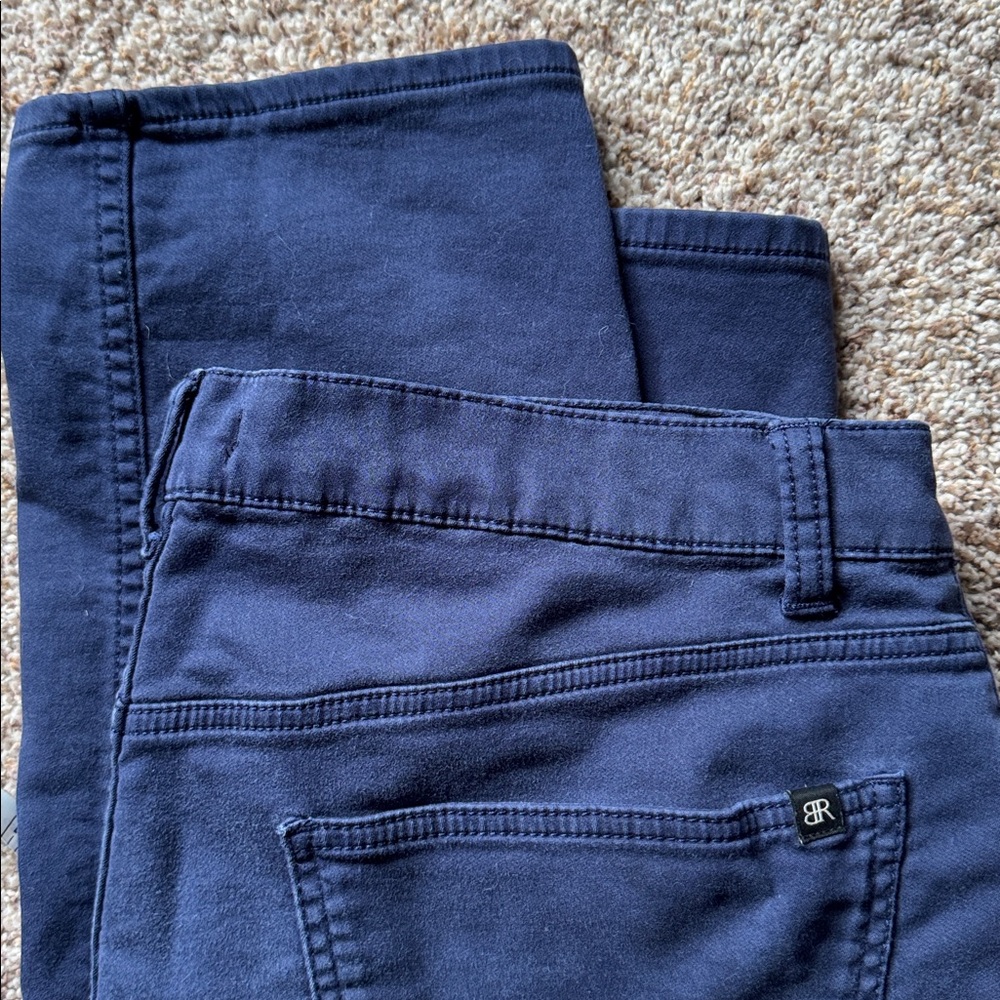 (4/$10) Banana Republic Navy Chino Pants - Picture 6 of 7